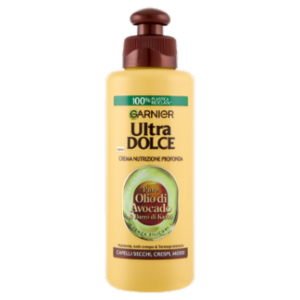 Garnier Ultra Dolce Crema Nutrizione Profonda Puro Olio Di Avocado & Burro Di Karité 220 Ml