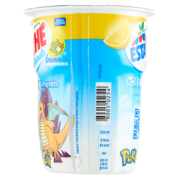 Estathé deteinato limone 3 x 200 ml