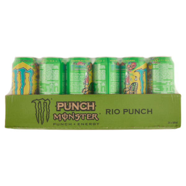 Monster Rio Punch Can 24 x 500 ml
