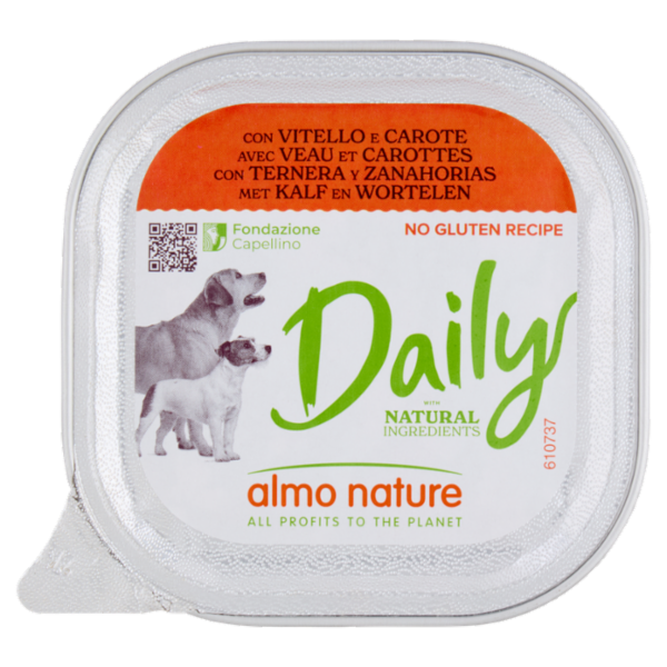 almo nature Daily con Vitello e Carote 100 g