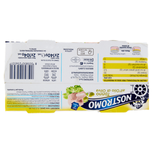 Nostromo Tonno all'Olio di Oliva 2 x 140 g