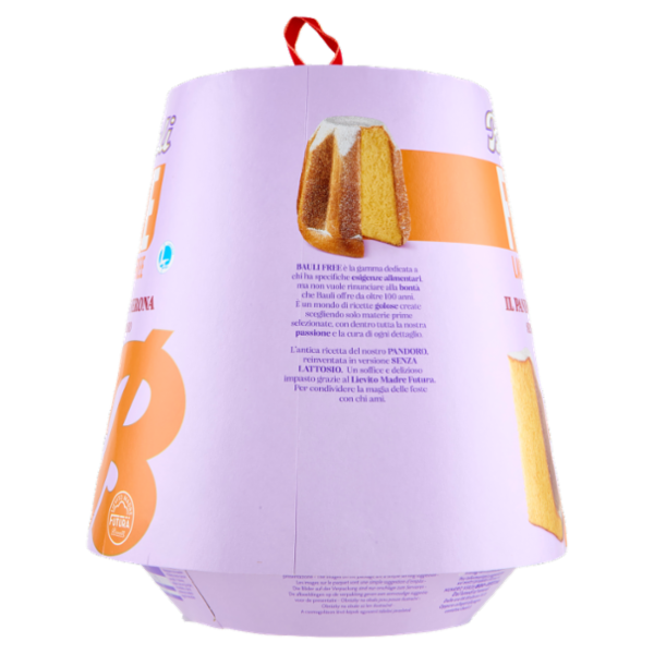 Bauli Free Lactose Free il Pandoro di Verona Senza Lattosio 700 g