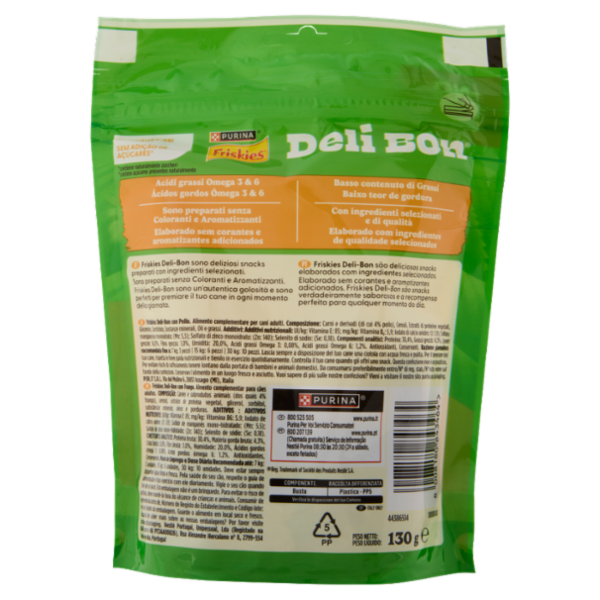 PURINA FRISKIES Deli Bon con Pollo 130 g