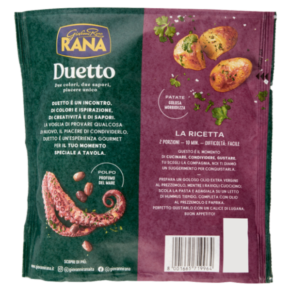 Giovanni Rana Duetto Polpo & Patate 250 g