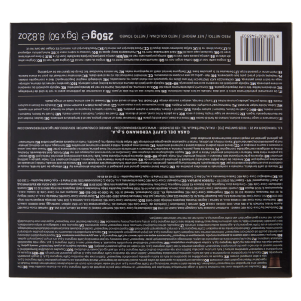 Caffè Vergnano 1882 Cremoso Capsule Compatibili Nespresso* 50 x 5 g