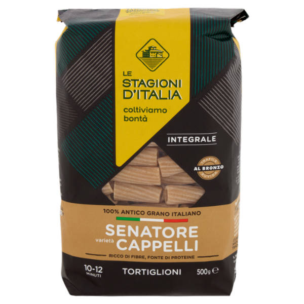 Le Stagioni d'Italia Senatore varietà Cappelli Integrale Tortiglioni 500 g