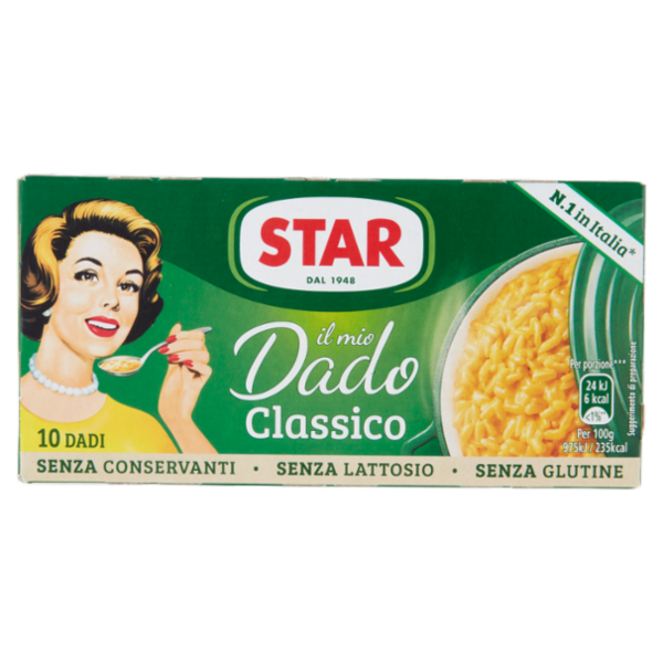 Star il mio Dado Classico 10 Dadi 100 g