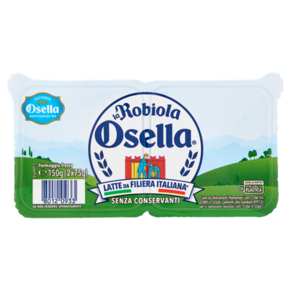 Fattorie Osella Robiola Osella formaggio fresco 2 x 75 g