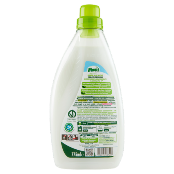 Winni's Naturel Ammorbidente Concentrato Fiori Bianchi 31 Lavaggi 775 ml