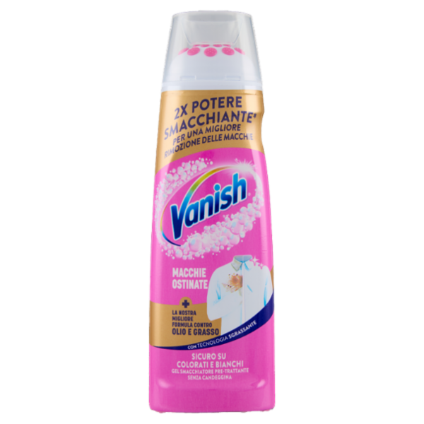 Vanish Gel Smacchiatore Pre-Trattante Senza Candeggina 200 ml