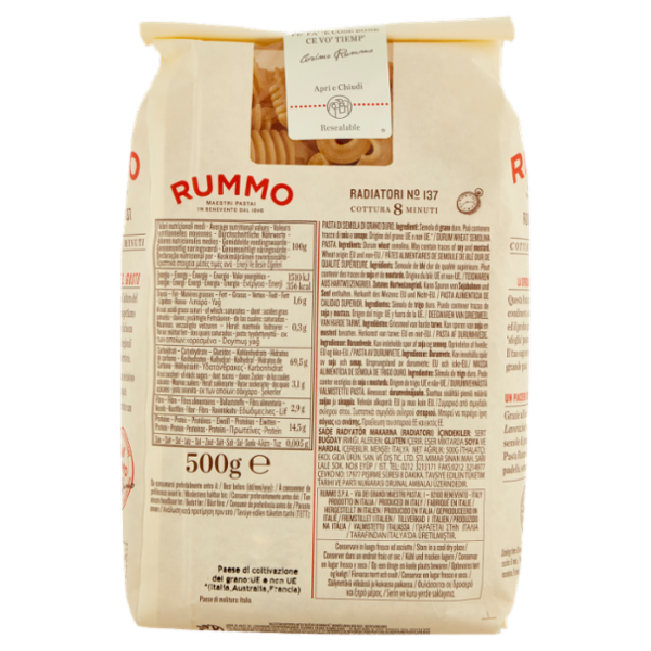 Rummo Radiatori N° 137 500 g