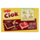 Oro Ciok biscotto con Tavoletta di Cioccolato fondente - 8 x 25 g