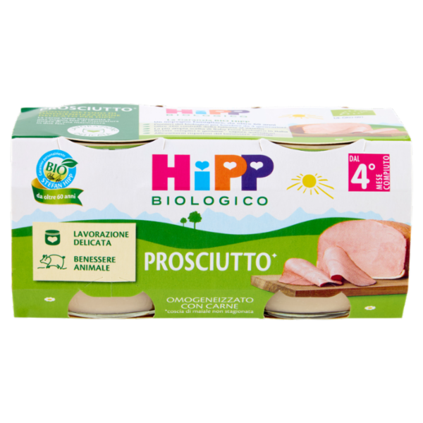 HiPP Biologico Prosciutto* 2 x 80 g