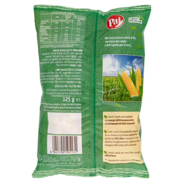 Pai palline Gusto Formaggio 125 g