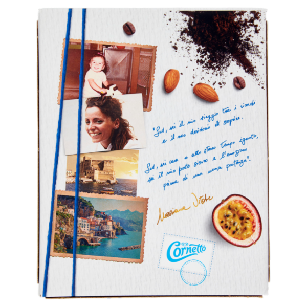 Cornetto Algida Sud Stellati Marianna Vitale 4 x 57 g