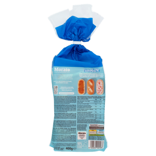 Morato Nuvolatte Morbidi Panini al Latte 8 x 50 g