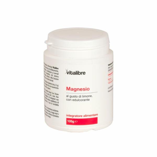 Vitalibre Magnesio al gusto Limone con edulcorante 105g