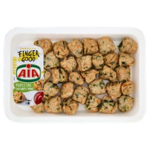 Aia Finger Good Polpettine Con Carote e Spinaci 0,370 Kg