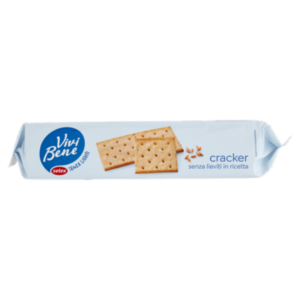 Selex Vivi Bene Cracker Senza Lieviti 300 g
