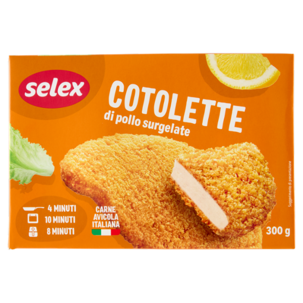Selex Cotolette di Pollo Surgelate 300 g