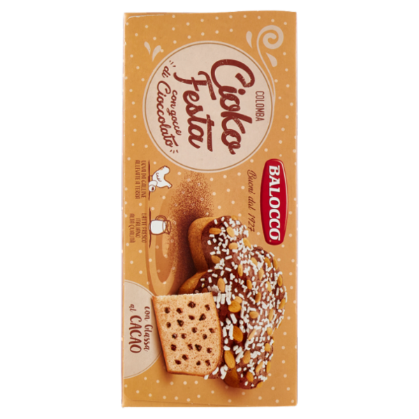 Balocco Colomba Cioko Festa con gocce di Cioccolato 750 g