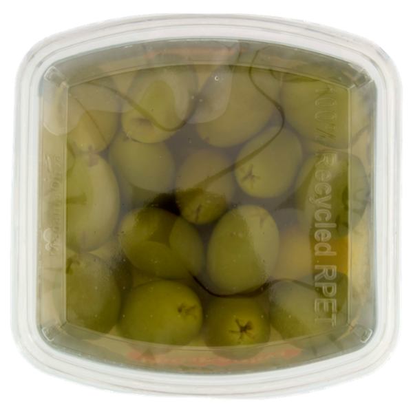 Madama Oliva il Frutto di Grecia Olive Halkidiki Verdi Dolci Giganti Denocciolate 480 g