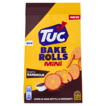 Tuc Bake Rolls Mini Gusto Barbecue Cotto Al Forno - 80 g
