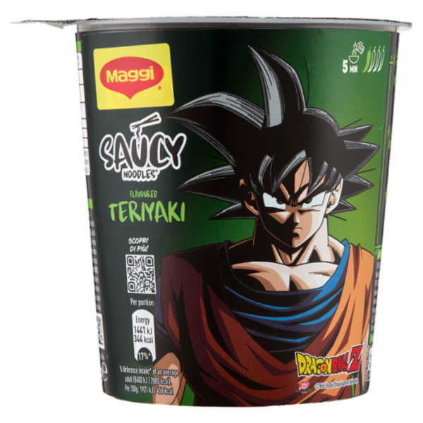 MAGGI Saucy Noodles Teriyaki 1 porzione Cup 75g