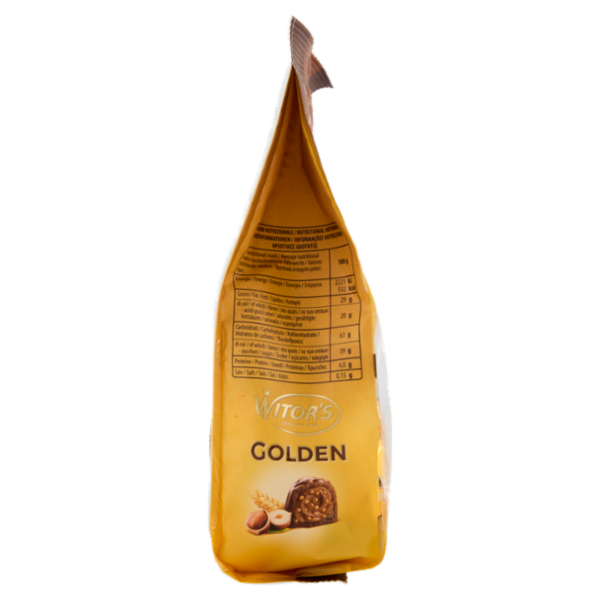 Witor's Golden Cioccolato al Latte con Cereali al Cacao 200 g