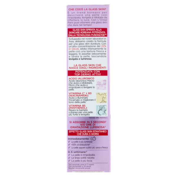 L'Oréal Paris Revitalift Filler Glass Skin Fluido Idratante 50 ml