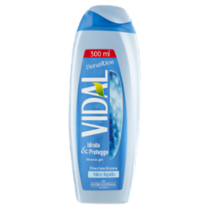 Vidal Sensitive Docciaschiuma Talco Liquido 300 Ml