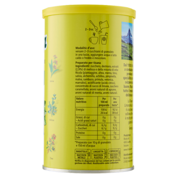 Ricola Melissa Limoncella 200 g