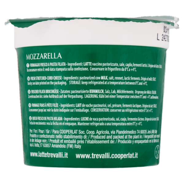 treValli Bontà del Parco Mozzarella Nodini fiordilatte 3 x 50 g