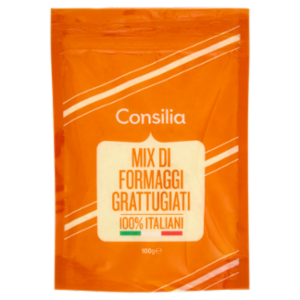 Consilia Mix Di Formaggi Grattugiati 100 g