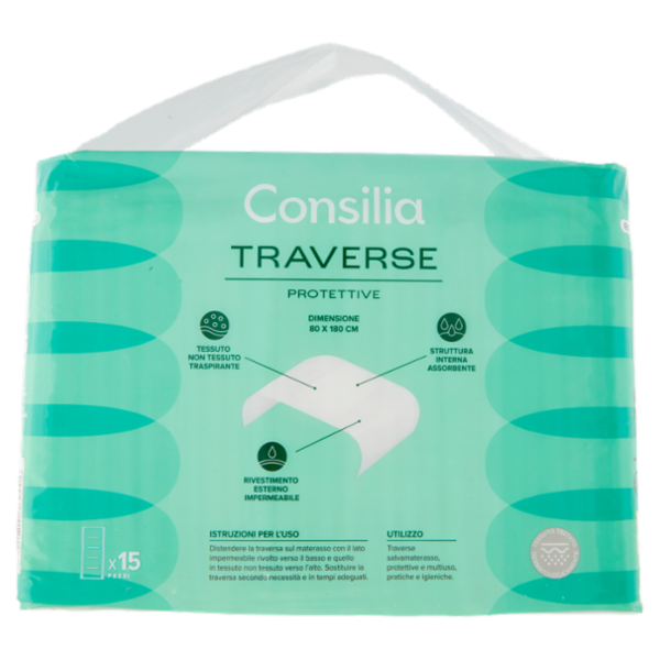 Consilia Traverse Protettive 80x180 cm 15 pezzi