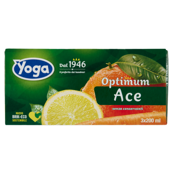 Yoga Optimum Ace 3 x 200 ml