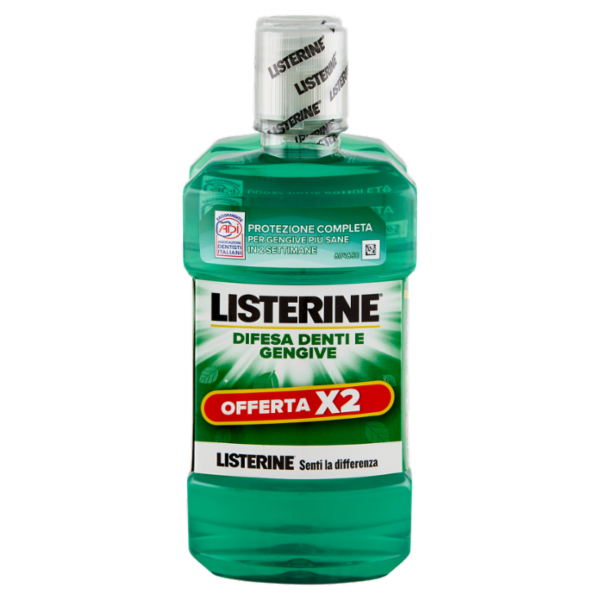 Listerine Difesa Denti e Gengive 2 x 500 ml