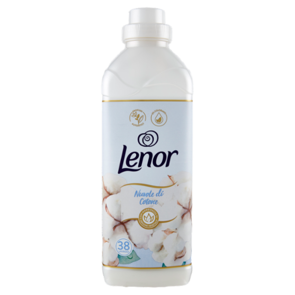 Lenor Ammorbidente Bucato Nuvole di Cotone 38 Lavaggi 874 ml