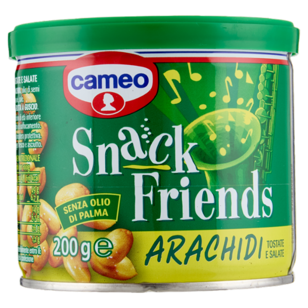 cameo Snack Friends Arachidi Tostate e Salate 200 g