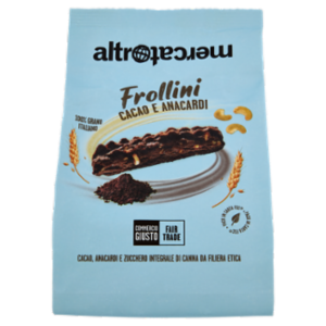 Altromercato Frollini Cacao e Anacardi 300 g