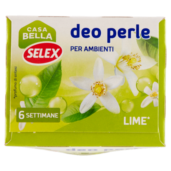 Selex Casa Bella Deodorante per Ambienti in Perle Lime 110 g
