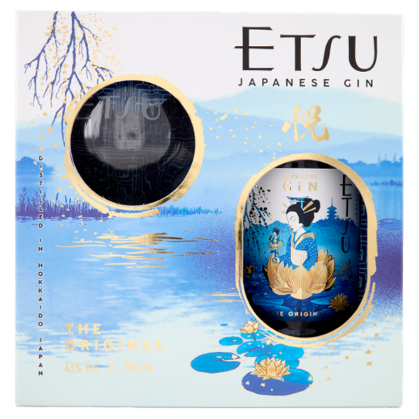 Etsu Japanese Gin 700 ml + Bicchiere