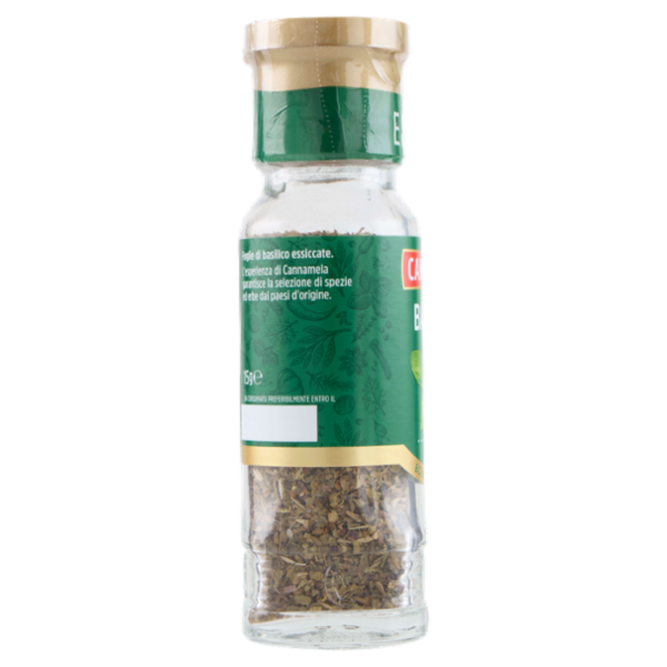 Cannamela Erbe Basilico Foglie 15 g