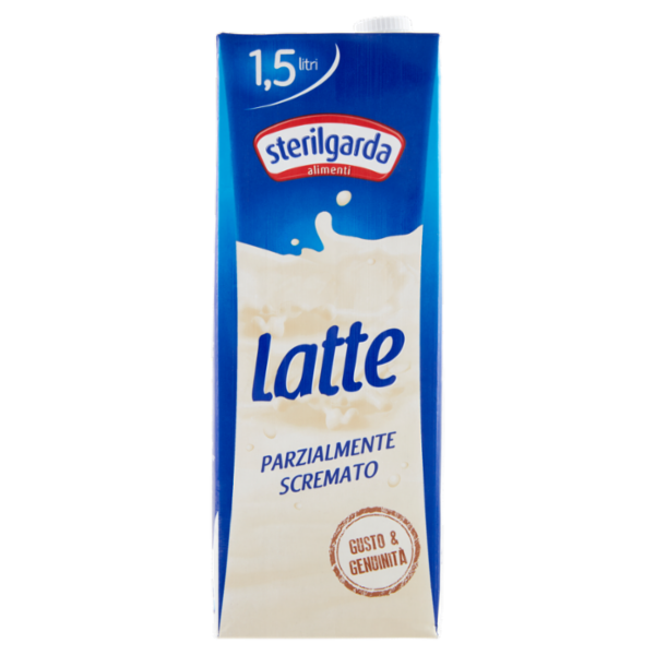sterilgarda Latte Parzialmente Scremato 1,5 litri