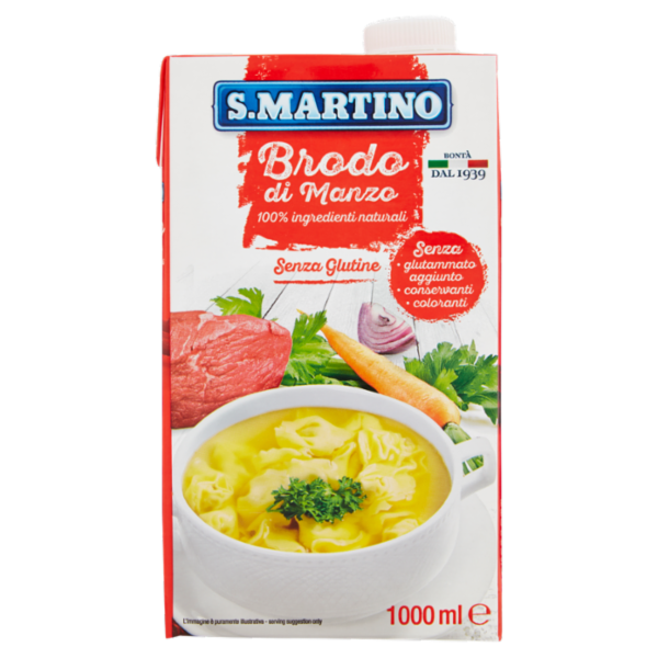 S.Martino Brodo di Manzo 1000 ml
