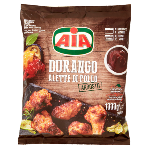 Aia Durango Alette di Pollo Arrosto surgelato 1000 g
