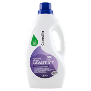 Consilia Detersivo Per Lavatrice Liquido Lavanda 30 Lavaggi 1,5 L