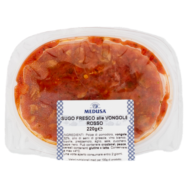 Medusa Sugo Fresco alle Vongole Rosso 220 g