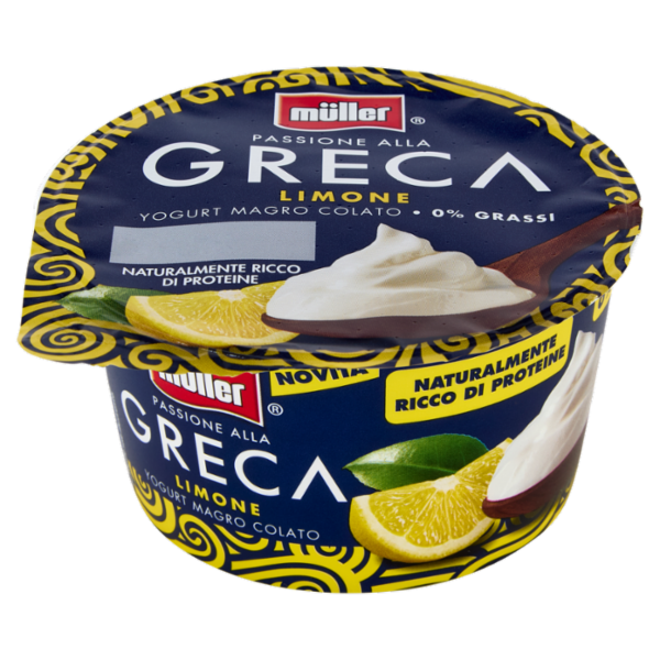 müller Passione alla Greca Limone Yogurt Magro Colato 150 g