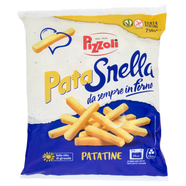 Pizzoli PataSnella Patatine 750 g